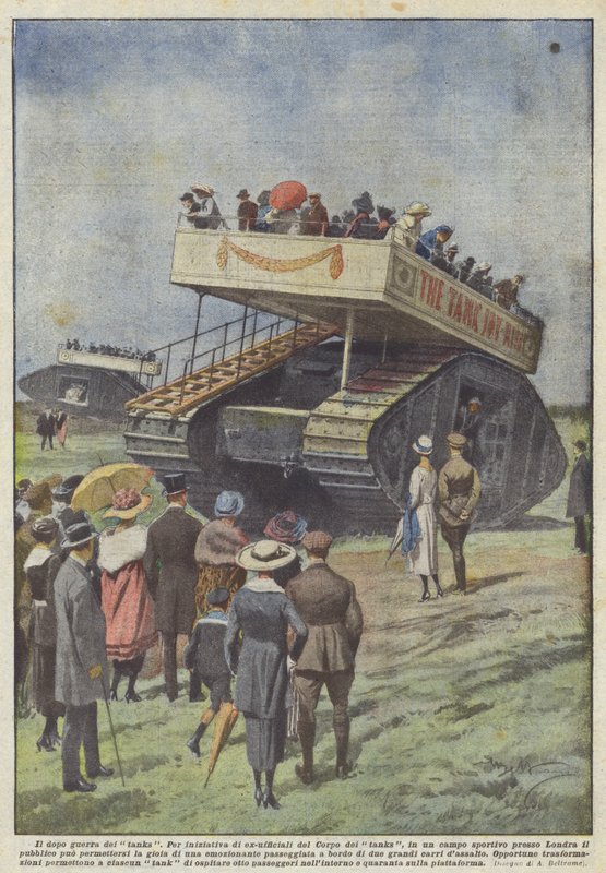 Tankarnas efterkrig av Achille Beltrame