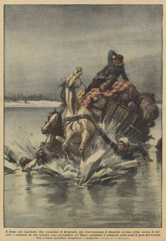 Floden som sväljer av Achille Beltrame