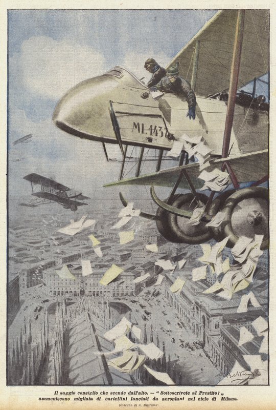 Det kloka rådet som kommer ner från ovan av Achille Beltrame