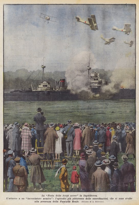Flygvapnets högtid i England av Achille Beltrame