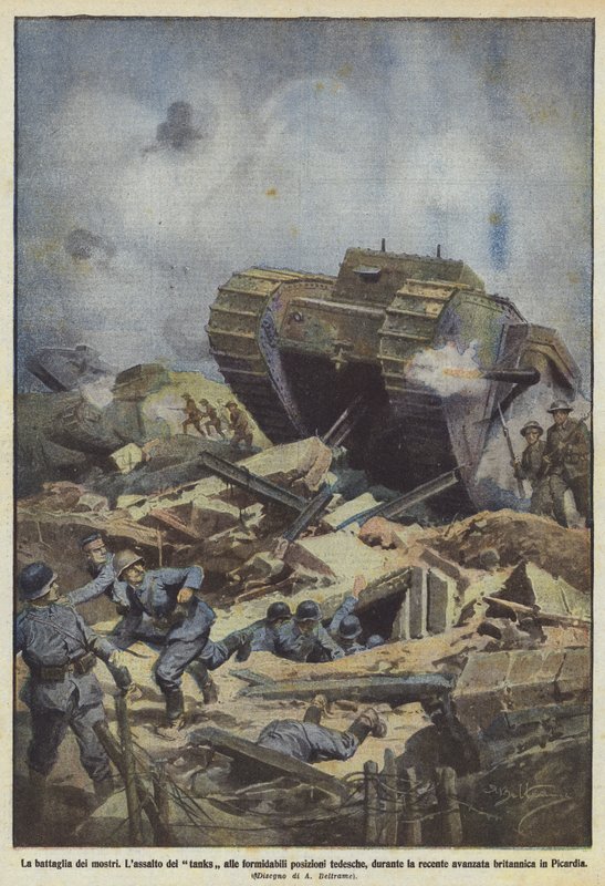 Monsterkampen av Achille Beltrame