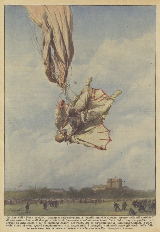 Slutet på Fågelmannen av Achille Beltrame