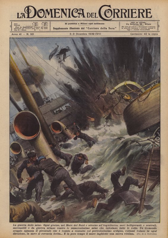 Minkriget av Achille Beltrame