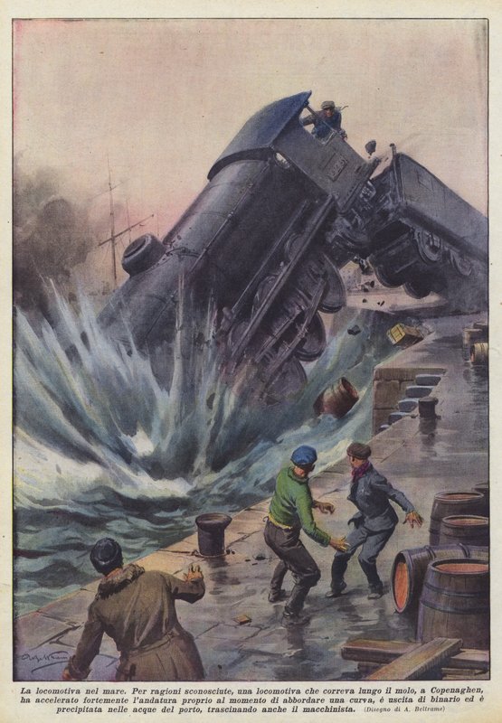 Loket i havet av Achille Beltrame
