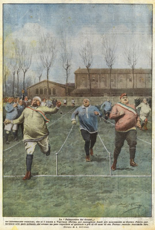 Polisportiva dei Grassi, ett intressant möte, som hölls i Vigevano (Pavia)? av Achille Beltrame