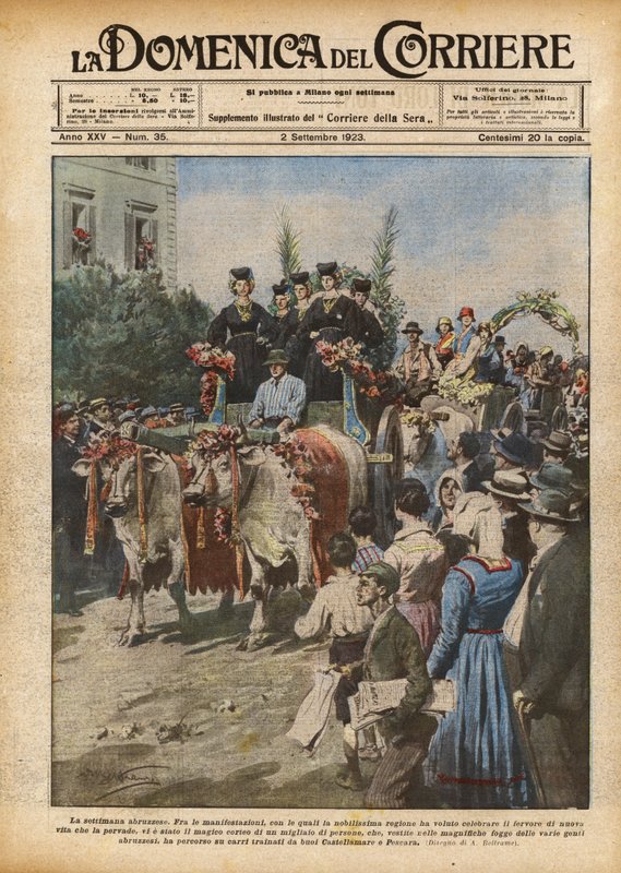 Abruzzo-veckan av Achille Beltrame