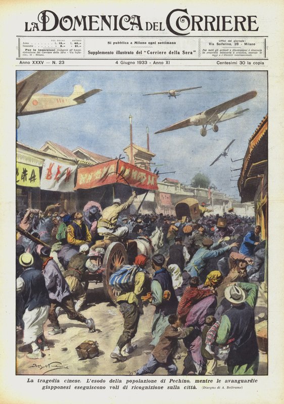 Den kinesiska tragedin av Achille Beltrame
