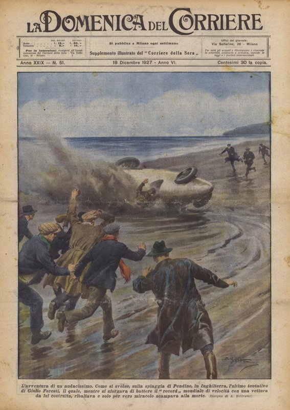 Äventyret av en mycket djärv man av Achille Beltrame