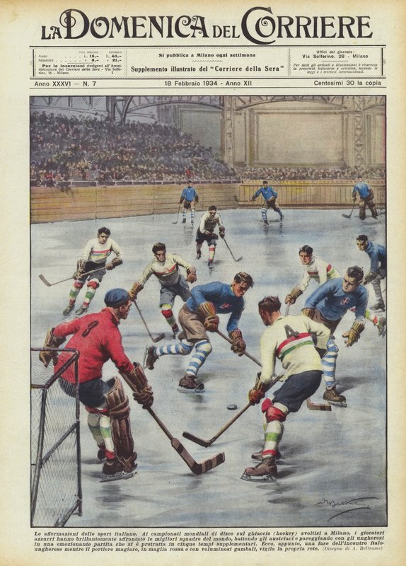 Den italienska sportens anspråk av Achille Beltrame