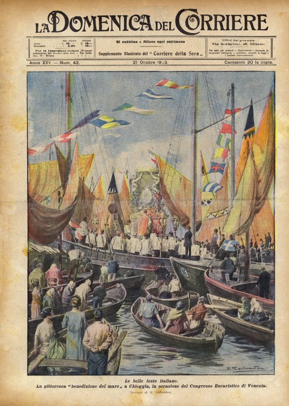 De vackra italienska helgdagarna av Achille Beltrame