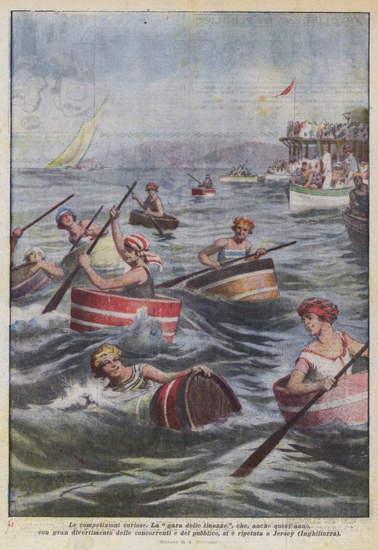 De nyfikna tävlingarna av Achille Beltrame
