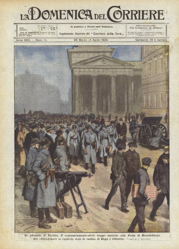 Berlins dagar av Achille Beltrame
