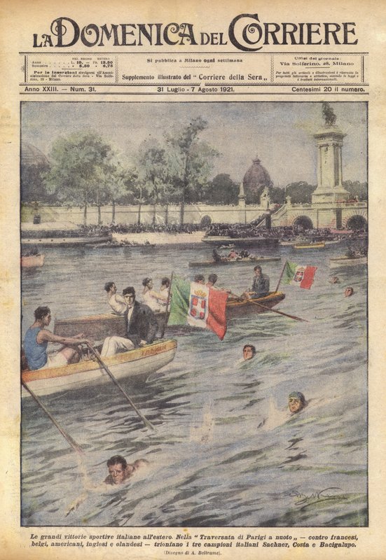 De stora italienska idrottssegrarna utomlands av Achille Beltrame