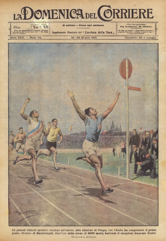 De stora italienska idrottssegrarna utomlands av Achille Beltrame