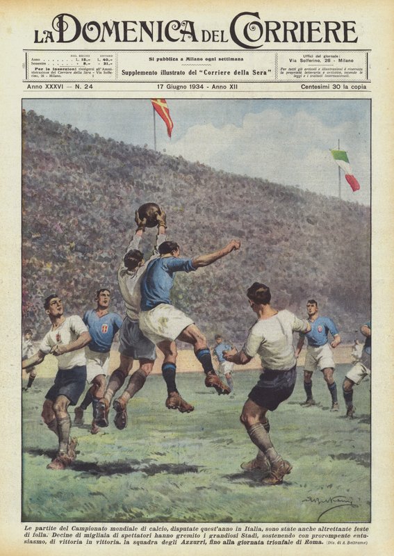 Spelades VM-matcherna, i år i Italien, också? av Achille Beltrame