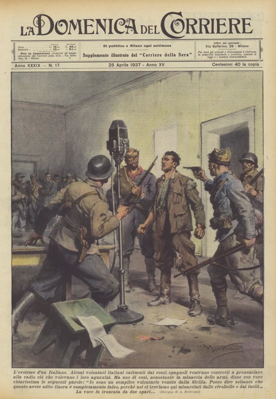 Italiensk dun leroism av Achille Beltrame