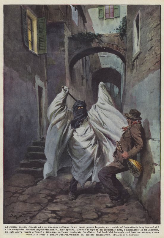Det svartsjuka spöket av Achille Beltrame