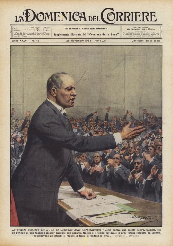 Ducens historiska tal till Corporate Council, Hur kan vi förneka att detta är vårt? av Achille Beltrame