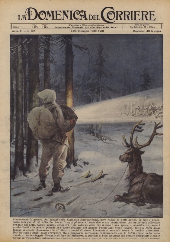 Fyrman i krig av Achille Beltrame
