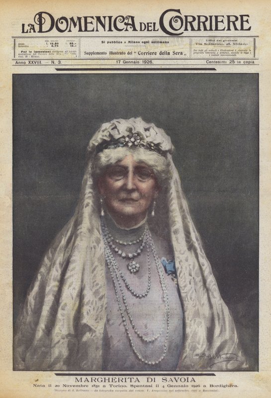 Margherita av Savojen av Achille Beltrame
