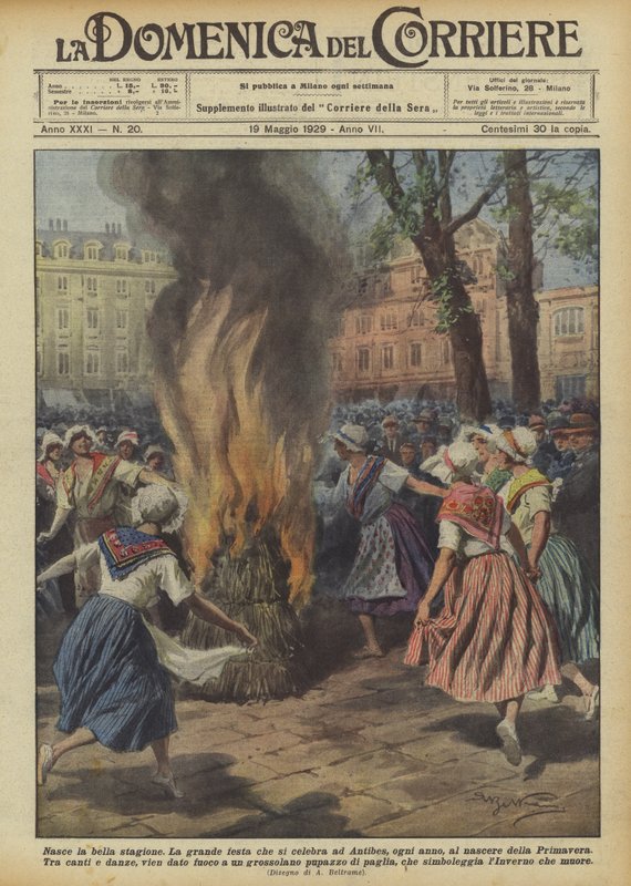 Den varma årstiden är född av Achille Beltrame