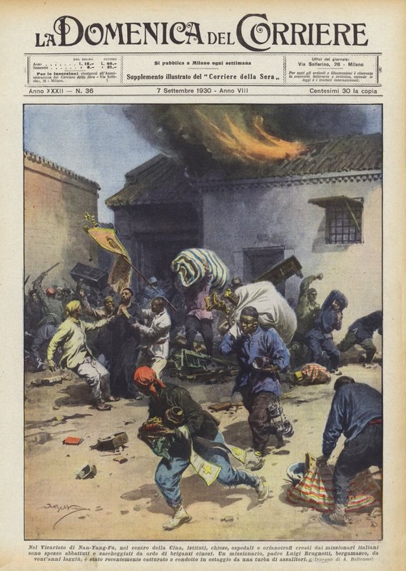I vicariatet Nan-Yang-Fu, i centrala Kina, institut, kyrkor, sjukhus och barnhem? av Achille Beltrame