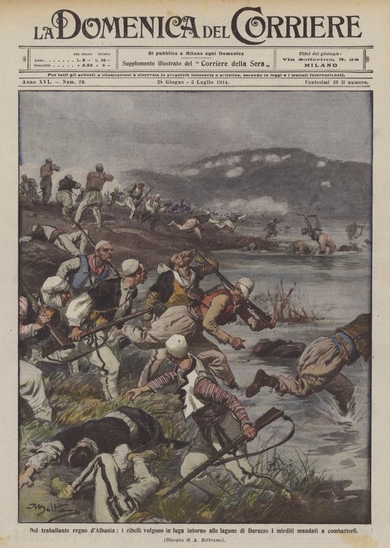 I det skakiga kungariket Albanien, flyr rebellerna runt Durres-lagunerna? av Achille Beltrame