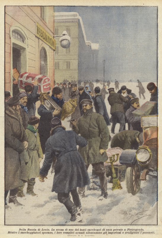 I Lenins Ryssland av Achille Beltrame