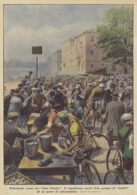 Pittoreska scener av Giro d