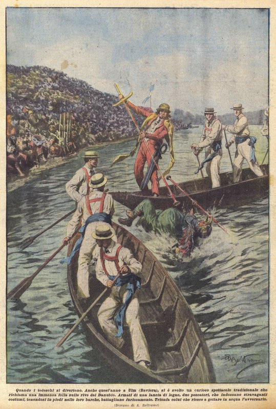 När tyskarna har kul av Achille Beltrame