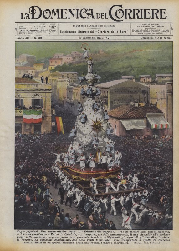 Populära festivaler av Achille Beltrame