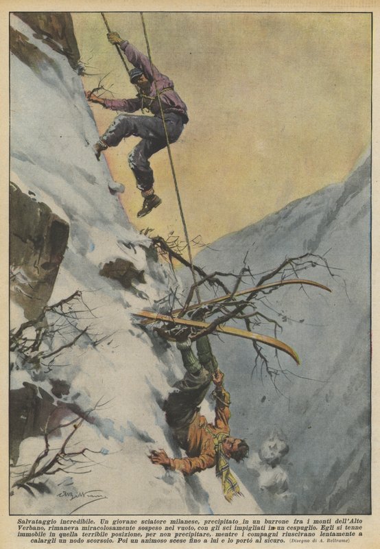 Otrolig räddning av Achille Beltrame