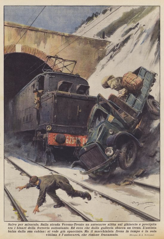 Förutom genom ett mirakel av Achille Beltrame