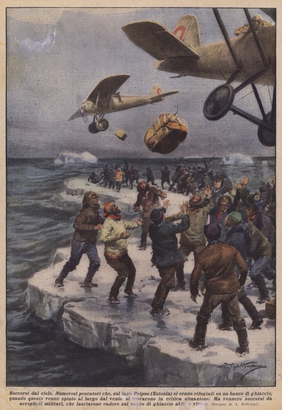 Hjälp från himlen av Achille Beltrame