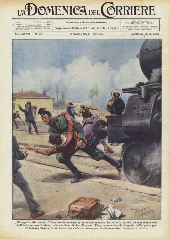 Sliten från döden av Achille Beltrame