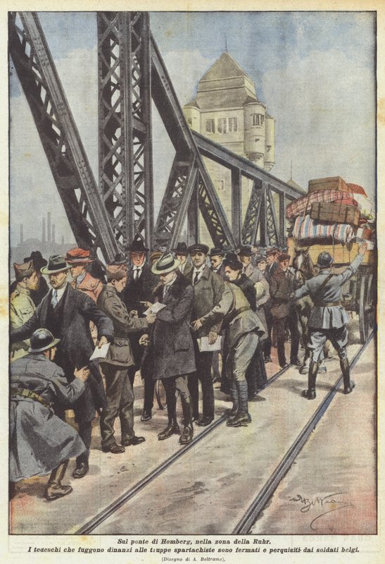 På Hombergbron, i Ruhrområdet av Achille Beltrame