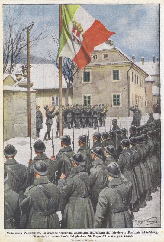 På vapenstilleståndslinjen av Achille Beltrame