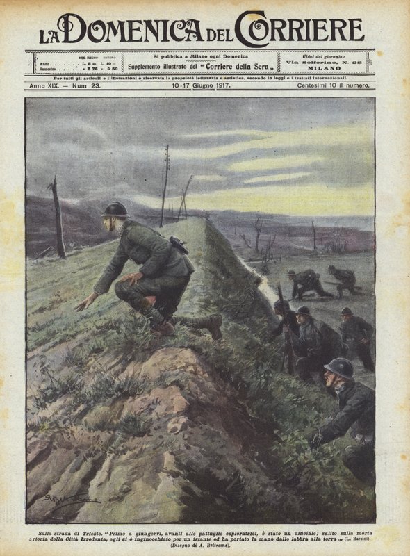 På väg till Trieste av Achille Beltrame
