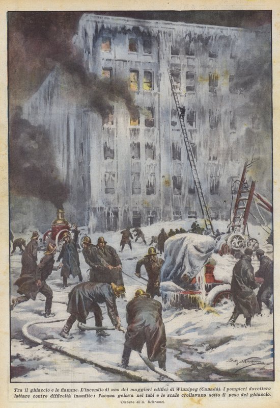 Mellan isen och lågorna av Achille Beltrame