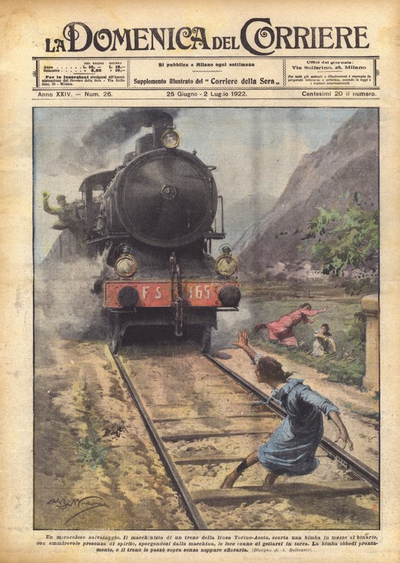 En mirakulös räddning av Achille Beltrame