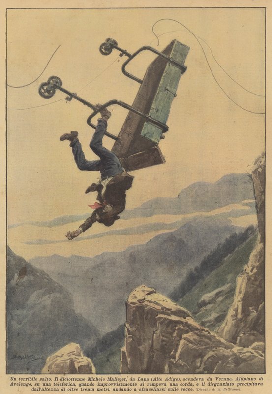 Ett fruktansvärt språng av Achille Beltrame