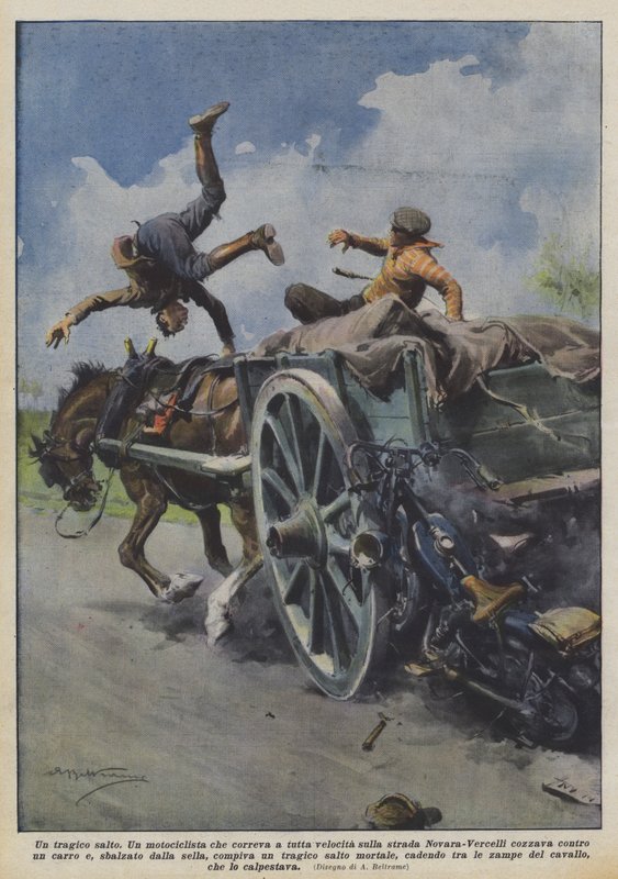 Ett tragiskt språng av Achille Beltrame