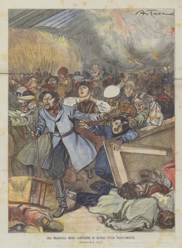 En original rysk landsfest avslutades tragiskt av Achille Beltrame
