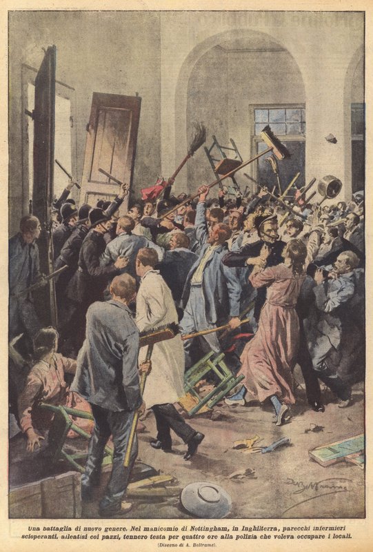 En strid av ett nytt slag av Achille Beltrame