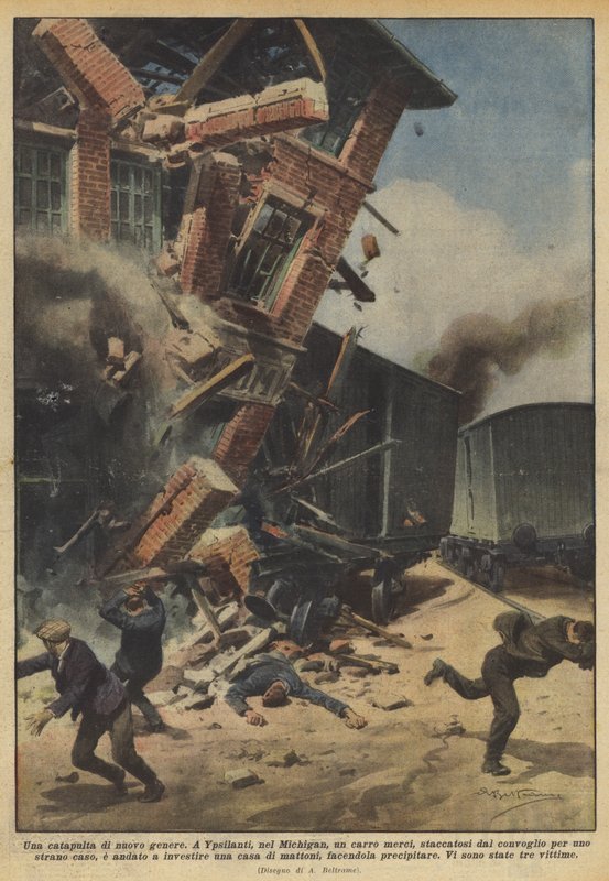 En ny sorts katapult av Achille Beltrame