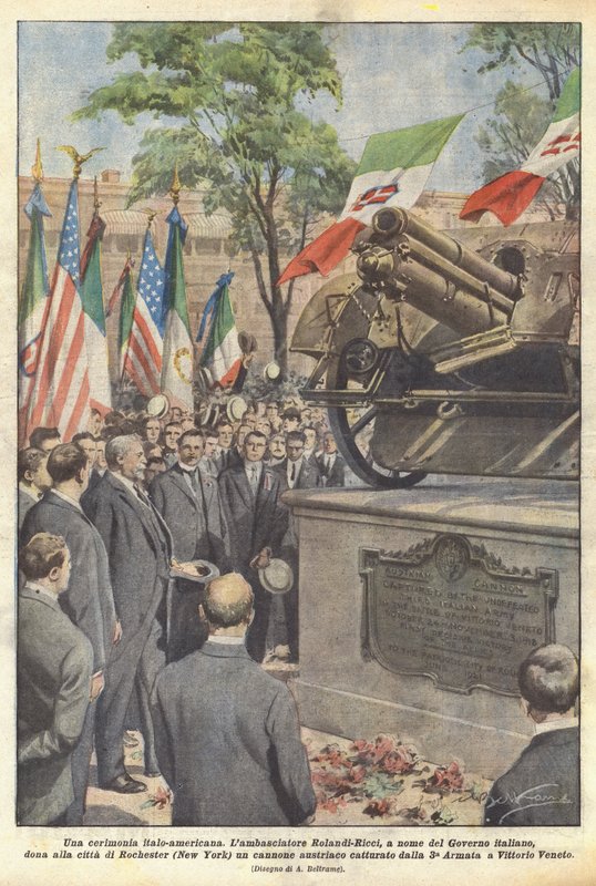 En italiensk-amerikansk ceremoni av Achille Beltrame