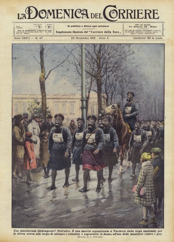 En extravagant maskerad? av Achille Beltrame