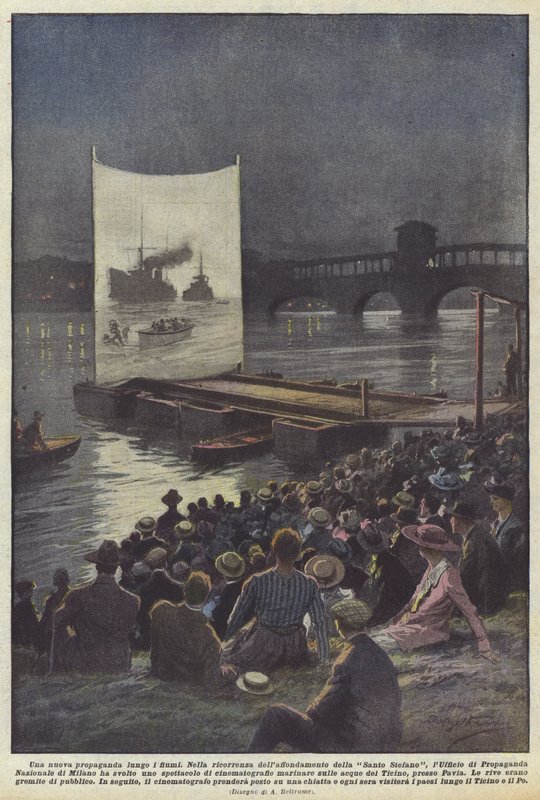En ny propaganda längs floderna av Achille Beltrame