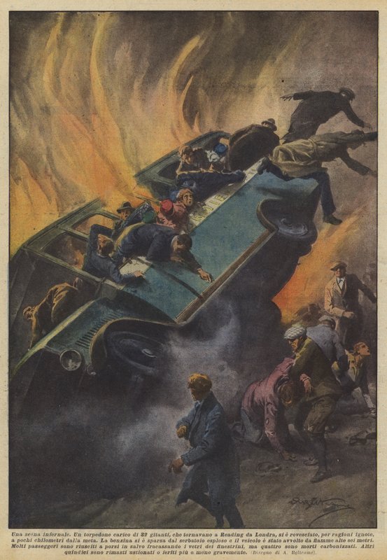 En helvetisk scen av Achille Beltrame