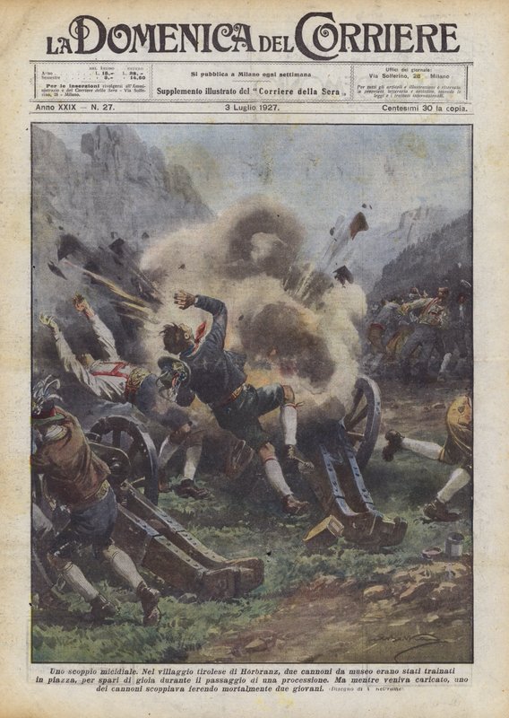 En dödlig explosion av Achille Beltrame